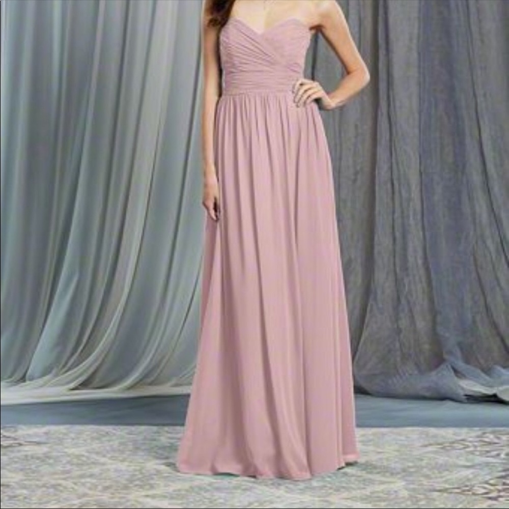 Alfred Angelo Strapless Bridesmaid Wedding Dress